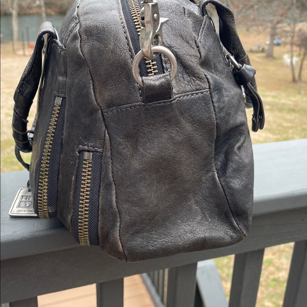 🖤🩶Frye Elaine Satchel Crossbody Bag - Picture 7 of 14